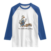 Funny Carpenter Duck Raglan Shirt No Woodworking Today