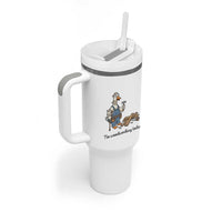 Funny Carpenter Duck Tumbler With Handle No Woodworking Today