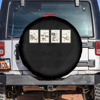 Silly Goose Carpenter Spare Tire Cover Funny Woodworker Dad Gift