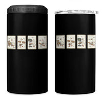 Silly Goose Carpenter 4 in 1 Can Cooler Tumbler Funny Woodworker Dad Gift