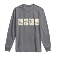 Silly Goose Carpenter Long Sleeve Shirt Funny Woodworker Dad Gift