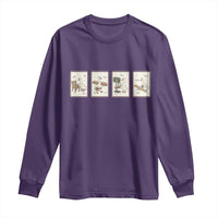 Silly Goose Carpenter Long Sleeve Shirt Funny Woodworker Dad Gift
