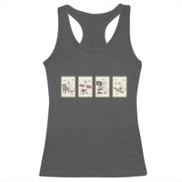 Silly Goose Carpenter Racerback Tank Top Funny Woodworker Dad Gift