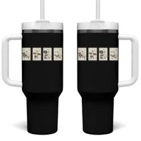 Silly Goose Carpenter Tumbler With Handle Funny Woodworker Dad Gift