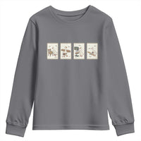 Silly Goose Carpenter Youth Sweatshirt Funny Woodworker Dad Gift