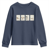Silly Goose Carpenter Youth Sweatshirt Funny Woodworker Dad Gift