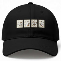 Silly Goose Builder Baseball Cap Funny Woodworker Dad Gift
