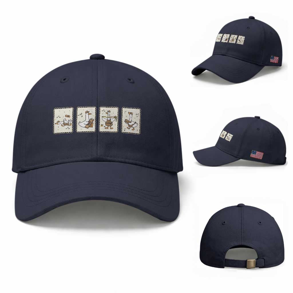 Silly Goose Builder Baseball Cap Funny Woodworker Dad Gift