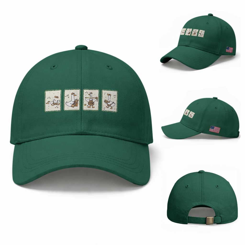Silly Goose Builder Baseball Cap Funny Woodworker Dad Gift