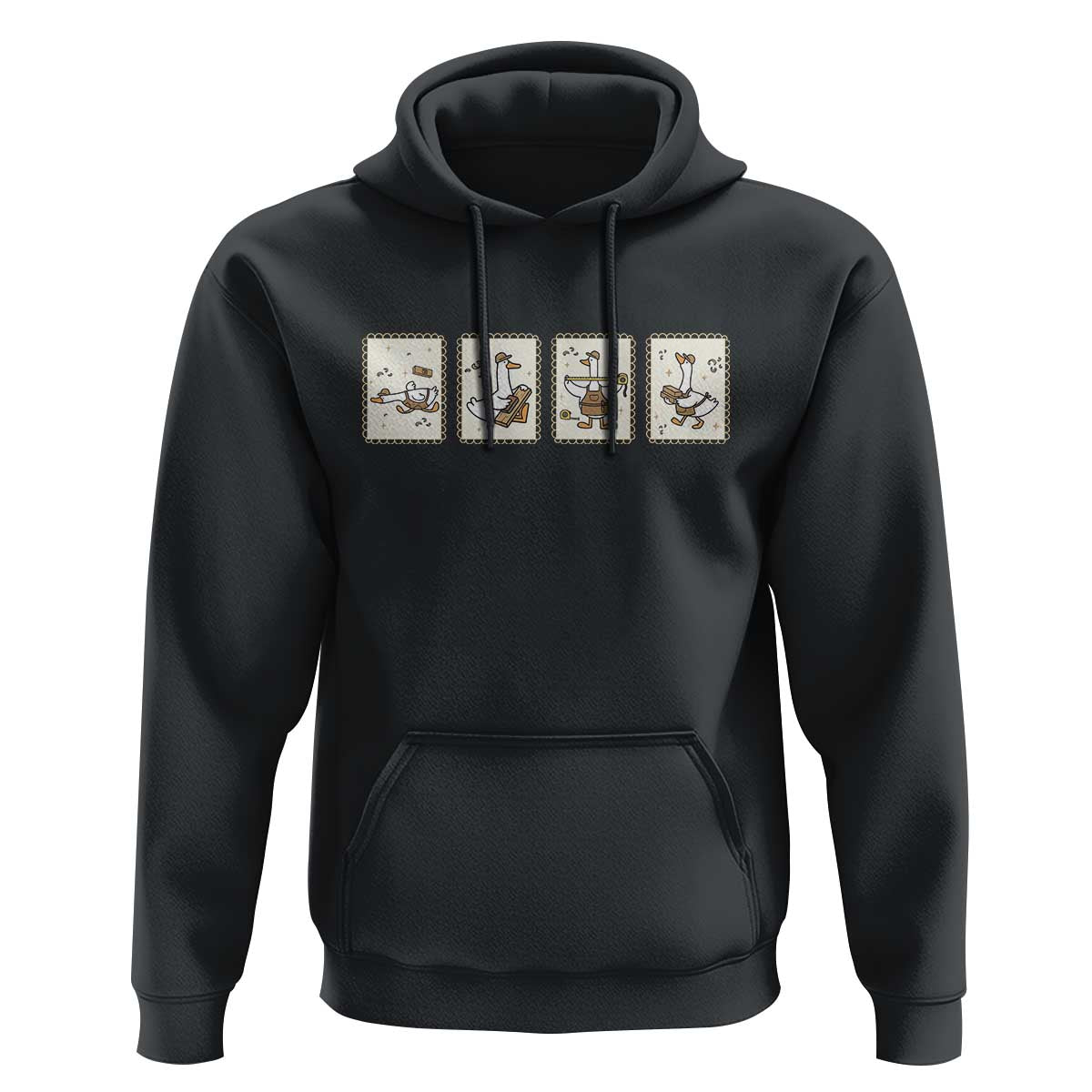 Silly Goose Builder Hoodie Funny Woodworker Dad Gift