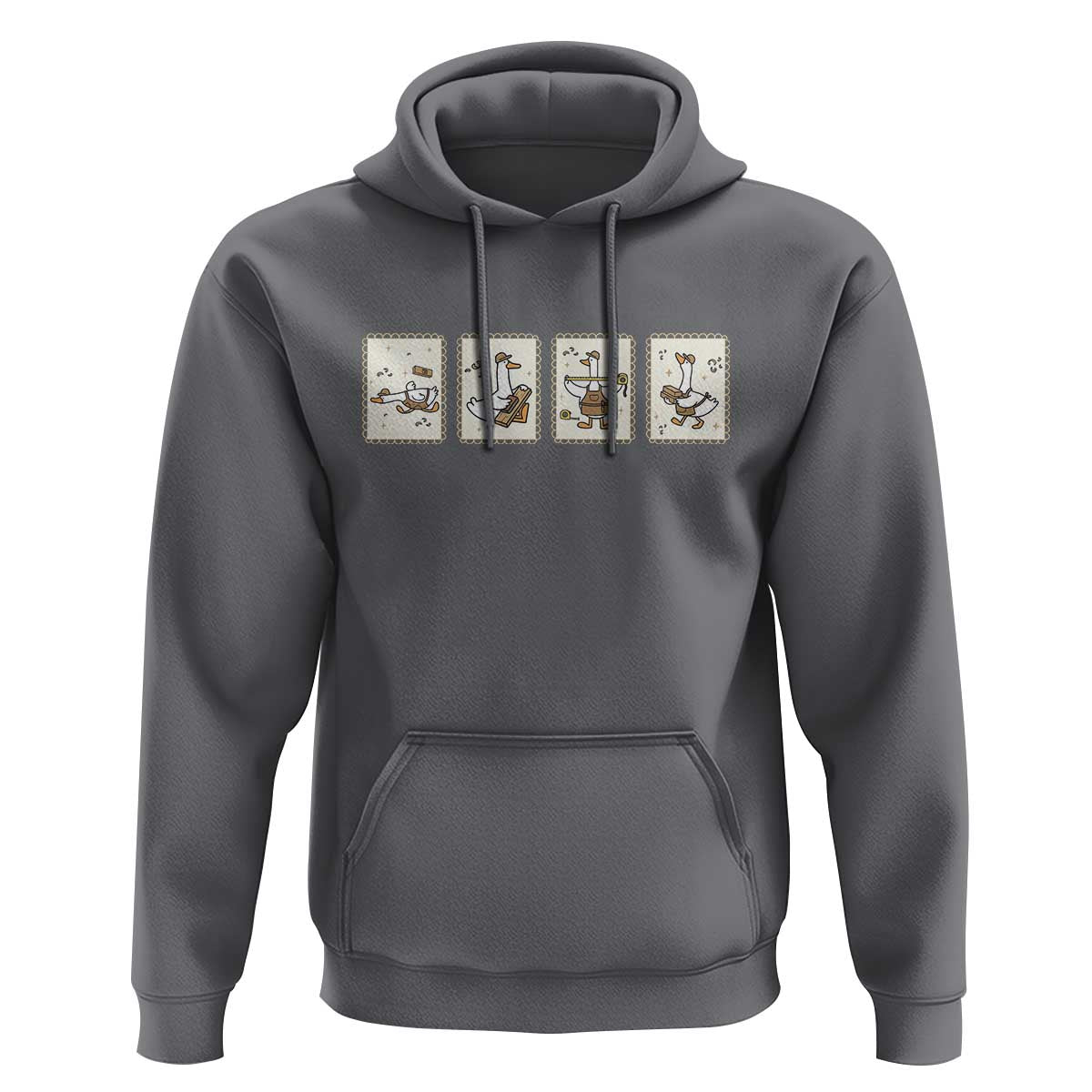 Silly Goose Builder Hoodie Funny Woodworker Dad Gift