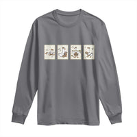 Silly Goose Builder Long Sleeve Shirt Funny Woodworker Dad Gift