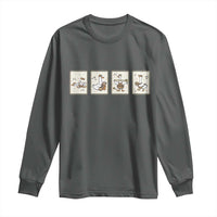 Silly Goose Builder Long Sleeve Shirt Funny Woodworker Dad Gift