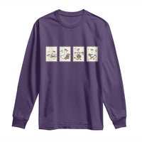 Silly Goose Builder Long Sleeve Shirt Funny Woodworker Dad Gift