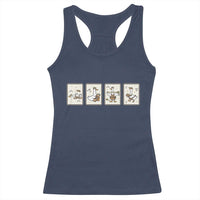 Silly Goose Builder Racerback Tank Top Funny Woodworker Dad Gift