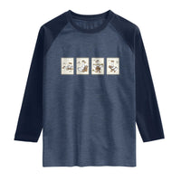 Silly Goose Builder Raglan Shirt Funny Woodworker Dad Gift