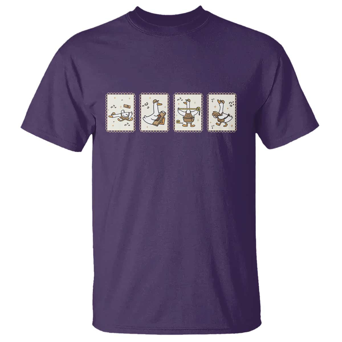Silly Goose Builder T Shirt Funny Woodworker Dad Gift