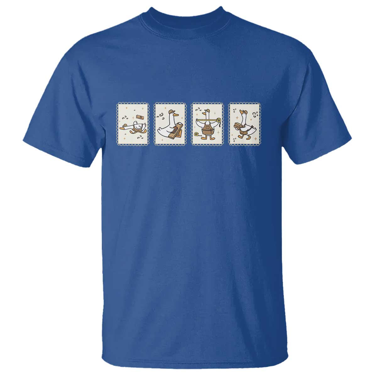 Silly Goose Builder T Shirt Funny Woodworker Dad Gift