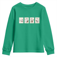 Silly Goose Builder Youth Sweatshirt Funny Woodworker Dad Gift