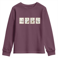 Silly Goose Builder Youth Sweatshirt Funny Woodworker Dad Gift