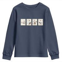 Silly Goose Builder Youth Sweatshirt Funny Woodworker Dad Gift