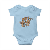 Funny Woodworking Dad Gift Baby Onesie Best Dad Ever