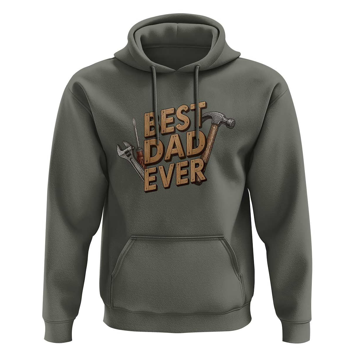 Funny Woodworking Dad Gift Hoodie Best Dad Ever