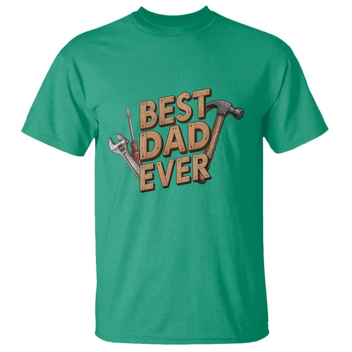 Funny Woodworking Dad Gift T Shirt Best Dad Ever