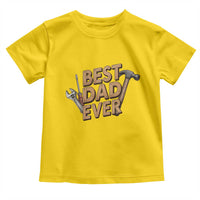Funny Woodworking Dad Gift Toddler T Shirt Best Dad Ever