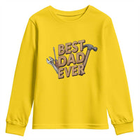 Funny Woodworking Dad Gift Youth Sweatshirt Best Dad Ever