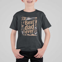 Woodworking Fathers Day Gift T Shirt For Kid Best Dad Ever