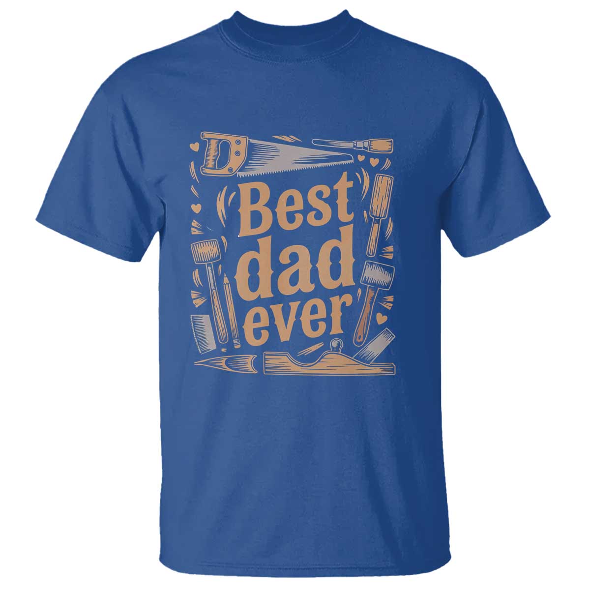 Woodworking Fathers Day Gift T Shirt Best Dad Ever