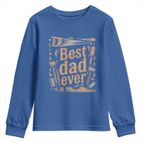 Woodworking Fathers Day Gift Youth Sweatshirt Best Dad Ever