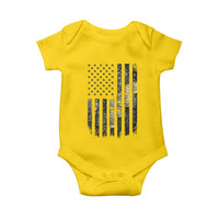 Dad The Man The Myth The Legend Baby Onesie Proud American Welder Gift