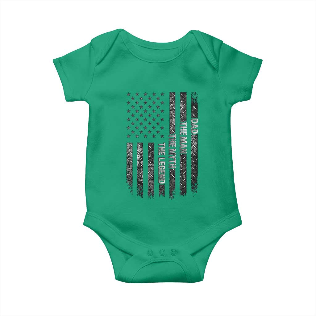 Dad The Man The Myth The Legend Baby Onesie Proud American Welder Gift