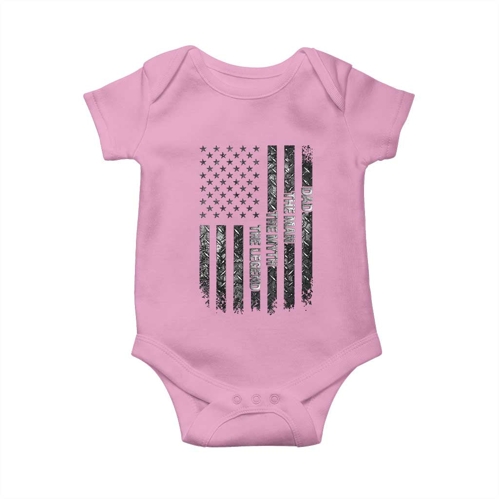 Dad The Man The Myth The Legend Baby Onesie Proud American Welder Gift