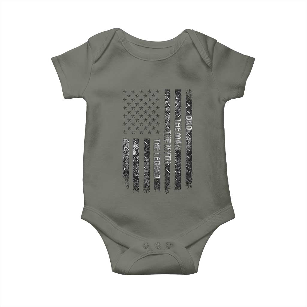 Dad The Man The Myth The Legend Baby Onesie Proud American Welder Gift