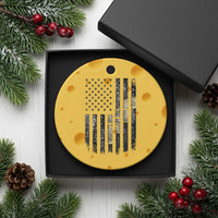 Dad The Man The Myth The Legend Ceramic Ornament Proud American Welder Gift