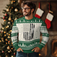 Dad The Man The Myth The Legend Ugly Christmas Sweater Proud American Welder Gift