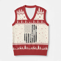 Dad The Man The Myth The Legend V-Neck Knit Sweater Vest Proud American Welder Gift