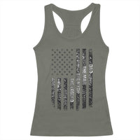 Dad The Man The Myth The Legend Racerback Tank Top Proud American Welder Gift