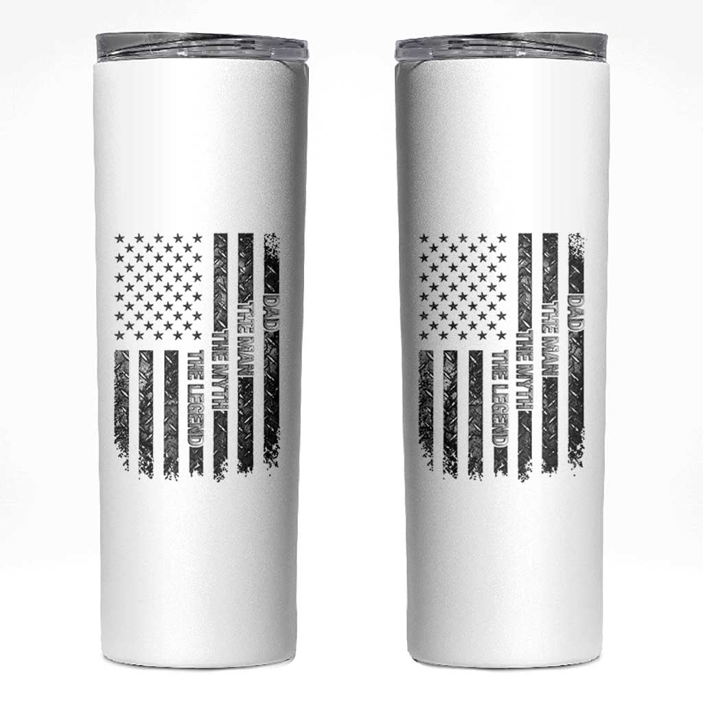 Dad The Man The Myth The Legend Skinny Tumbler Proud American Welder Gift