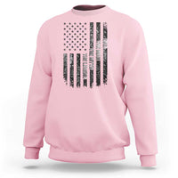Dad The Man The Myth The Legend Sweatshirt Proud American Welder Gift