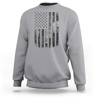 Dad The Man The Myth The Legend Sweatshirt Proud American Welder Gift