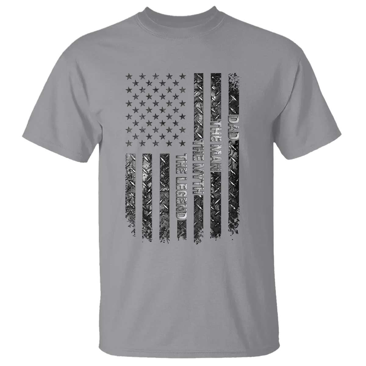 Dad The Man The Myth The Legend T Shirt Proud American Welder Gift