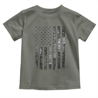 Dad The Man The Myth The Legend Toddler T Shirt Proud American Welder Gift
