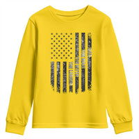 Dad The Man The Myth The Legend Youth Sweatshirt Proud American Welder Gift