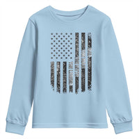 Dad The Man The Myth The Legend Youth Sweatshirt Proud American Welder Gift