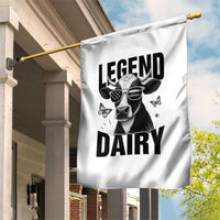 Legend Dairy Garden Flag Funny Farmer Milk Joke Cow - Wonder Print Shop