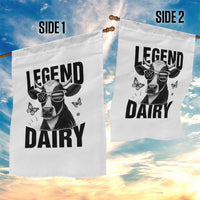 Legend Dairy Garden Flag Funny Farmer Milk Joke Cow - Wonder Print Shop